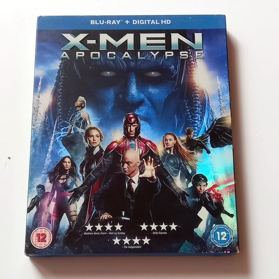 X-MEN APOCALYPSE -  JAMES MCAVOY, MICHAEL FASSBENDER, JENNIFER LAWRENCE, YÖN.: BRYAN SINGER - BLU-RAY SLIPCASE 2.EL TÜRKÇE ALTYAZI YOKTUR