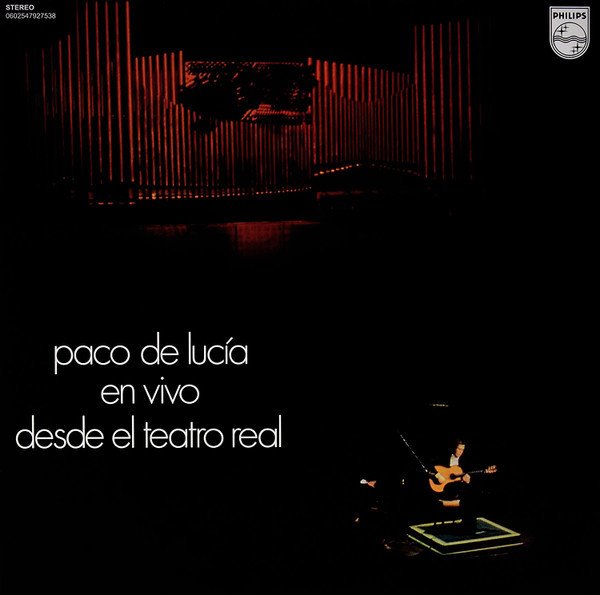 PACO DE LUCIA - EN VIVO:DESDE EL TEATRO REAL (1975) - LP FLAMENCO 2016 EDITION SIFIR PLAK