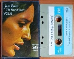 JOAN BAEZ - THE FIRST 10 YEARS VOL.2 - KASET 747 MADE IN SAUDI ARABIA 2.EL