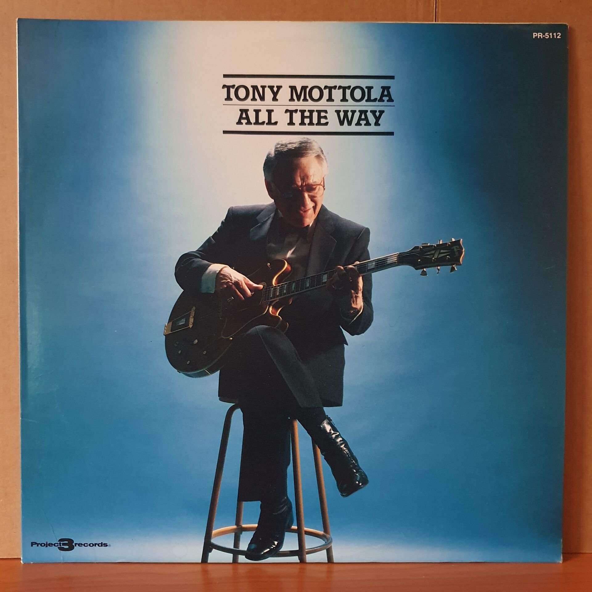 TONY MOTTOLA ALL THE WAY (1983) LP 2.EL PLAK
