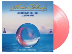 MODERN TALKING – ATLANTIS IS CALLING (S.O.S. FOR LOVE) (1986) - 12'' MAXI SINGLE 2023 LIMITED EDITION PINK VINYL SIFIR PLAK