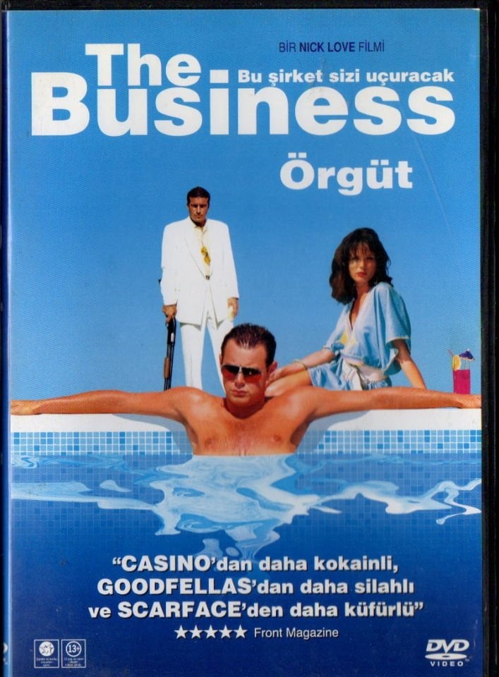 THE BUSINESS - ÖRGÜT - NICK LOVE - DVD 2.EL