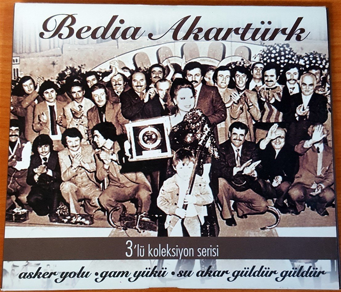 BEDİA AKARTÜRK - 3'LÜ KOLEKSİYON SERİSİ 3CD 2.EL