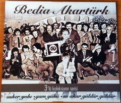 BEDİA AKARTÜRK - 3'LÜ KOLEKSİYON SERİSİ 3CD 2.EL