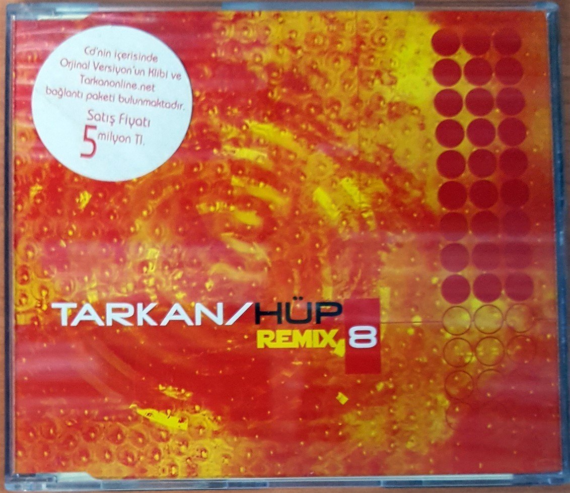 TARKAN - HÜP REMIX SINGLE CD 2.EL