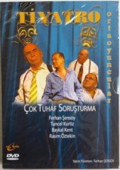 ORTAOYUNCULAR ÇOK TUHAF SORUŞTURMA  - TUNCEL KURTİZ - FERHAN ŞENSOY - DVD SIFIR