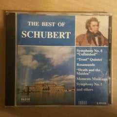 SCHUBERT - BEST OF / SYMP. NO 8 / ROSAMUNDE / DEATH AND THE MAIDEN ... (1993) - CD NAXOS 2.EL