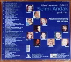 ULUSLARARASI ÖDÜLLÜ SELMİ ANDAK ŞARKILARI /  YILDIZ KENTER, ALİ KIRCA, İZZET ÖZ, ASYA, IŞIN KARACA, SEZEN AKSU, NECO - CD 2.EL