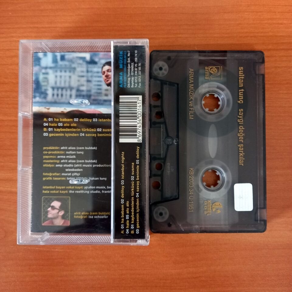 SULTAN TUNÇ - SAYGI DEĞER ŞARKILAR (2003) - KASET 2.EL