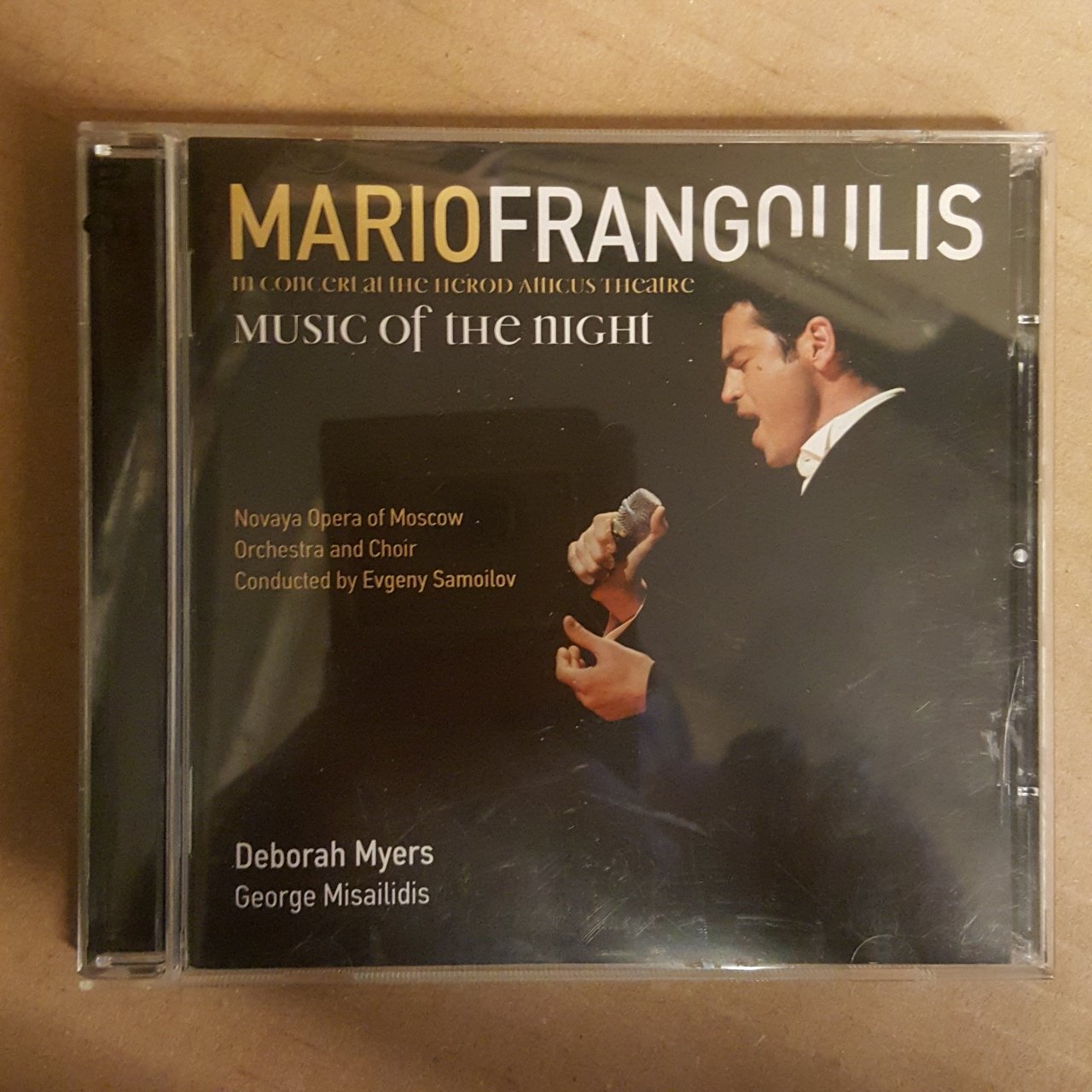 MARIO FRANGOULIS - MUSIC OF THE NIGHT (2006) - CD + DVD 2.EL