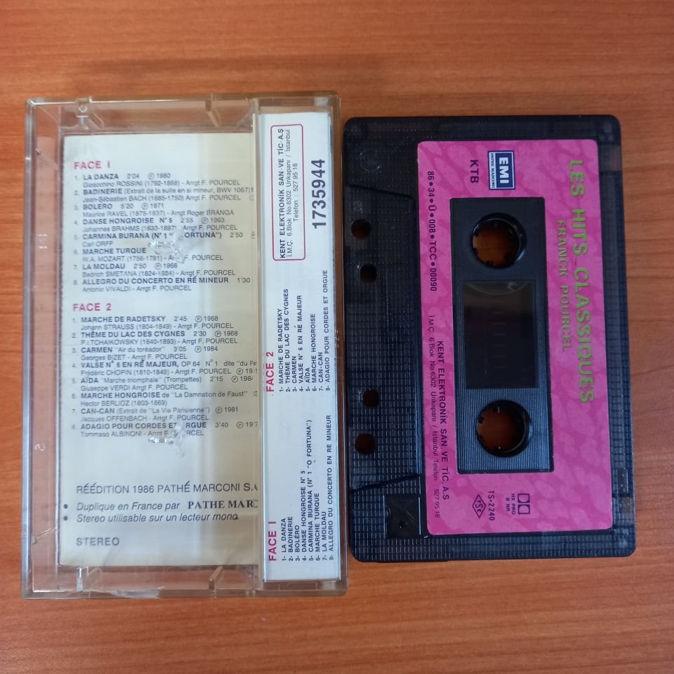 LES HITS CLASSIQUES / FRANCK POURCEL (1986) - KASET 2.EL