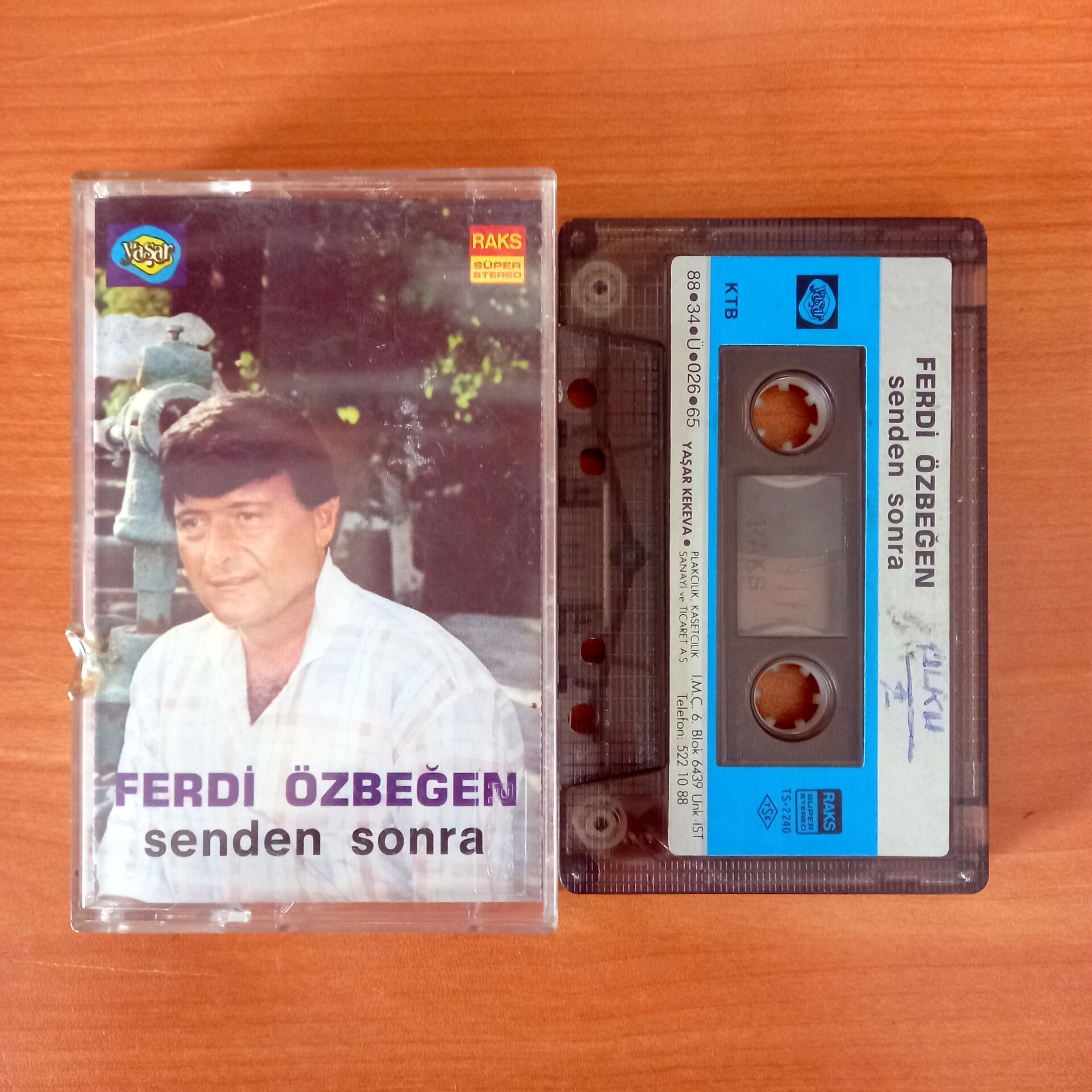 FERDİ ÖZBEĞEN - SENDEN SONRA (1988) - KASET 2.EL
