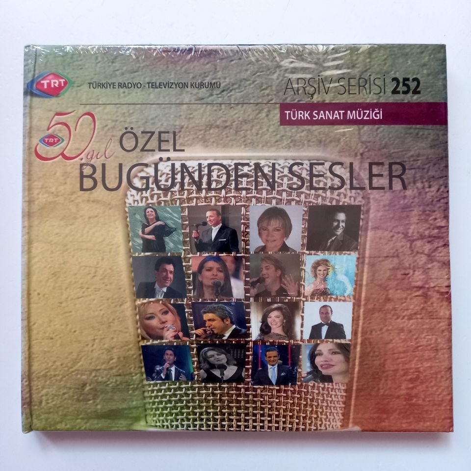 50. YIL ÖZEL BUGÜNDEN SESLER / TÜRK SANAT MÜZİĞİ / TRT ARŞİV SERİSİ 252 - CD SIFIR