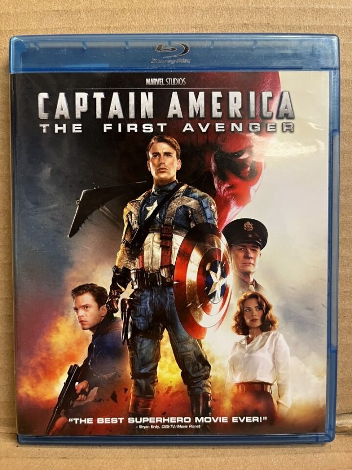 CAPTAIN AMERICA THE FIRST AVENGER - KAPTAN AMERİKA İLK YENİLMEZ - CHRIS EVANS - MARVEL - BLU RAY 2.EL