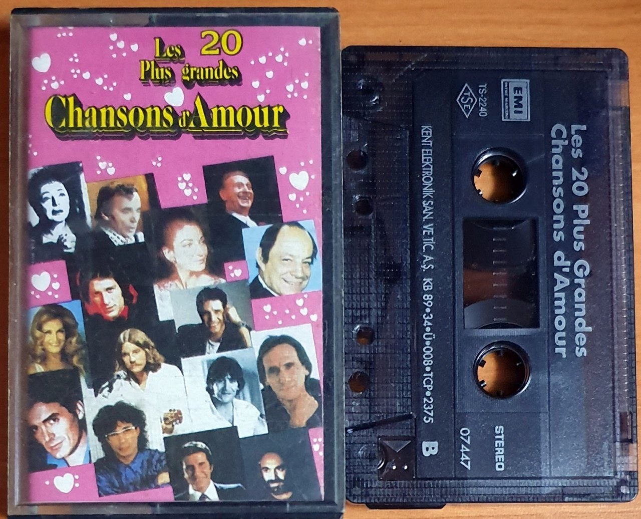 LES PLUS GRANDES CHANSONS D'AMOUR - KASET KENT 2.EL