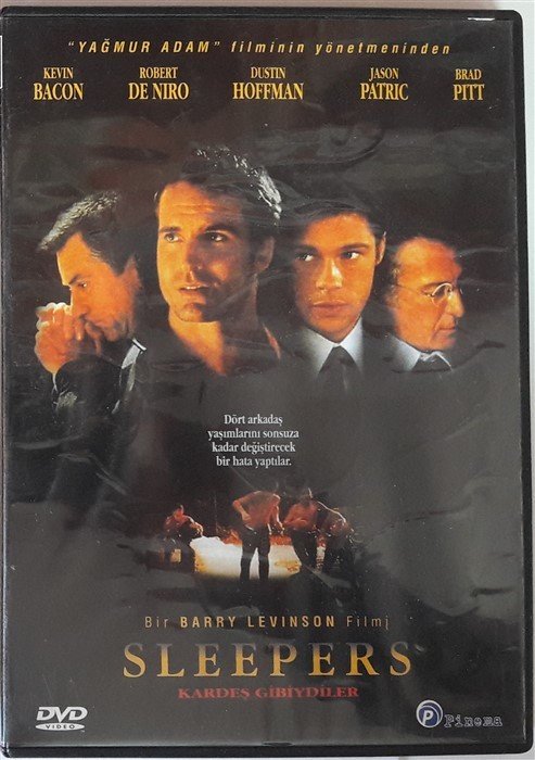 KARDEŞ GİBİYDİLER - SLEEPERS - KEVIN BACON - ROBERT DE NIRO - DUSTIN HOFFMAN - JASON PATRIC - BRAD PITT - BARRY LEVINSON - DVD 2.EL