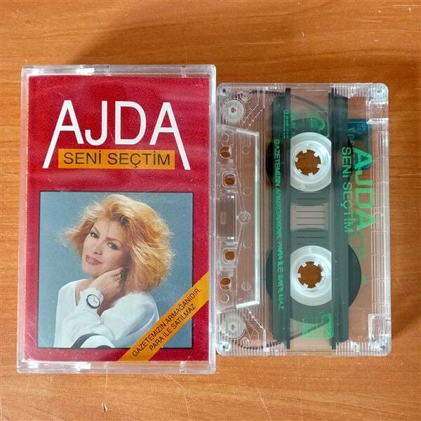 AJDA PEKKAN - SENİ SEÇTİM (1991) - KASET PROMO 2.EL