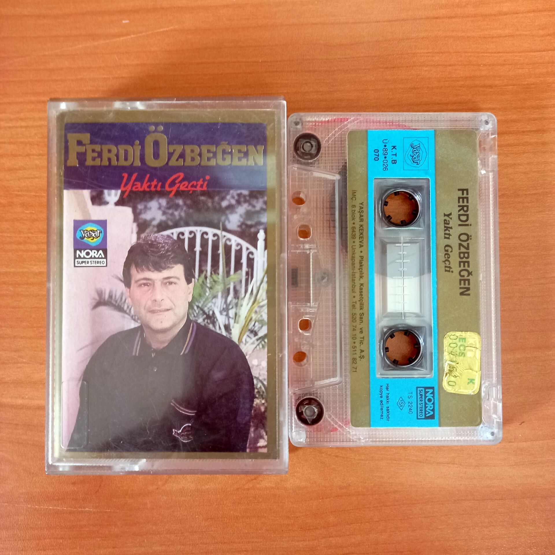 FERDİ ÖZBEĞEN - YAKTI GEÇTİ (1989) - KASET 2.EL