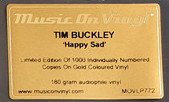 TIM BUCKLEY - HAPPY SAD (1969) - LP SIFIR RENKLİ PLAK
