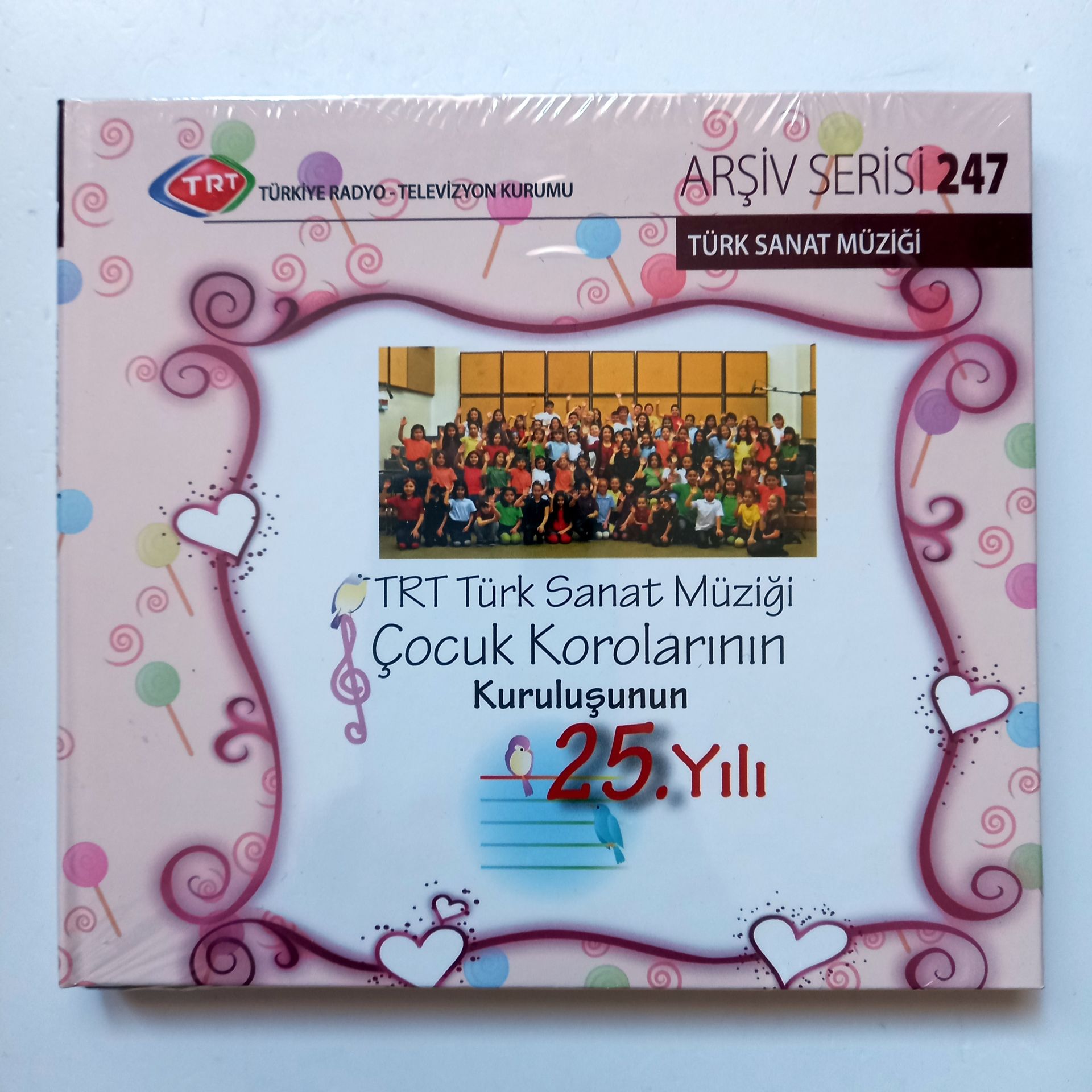 TRT TÜRK SANAT MÜZİĞİ ÇOCUK KOROLARININ KURULUŞUNUN 25. YILI / TÜRK SANAT MÜZİĞİ / TRT ARŞİV SERİSİ 247 - CD SIFIR