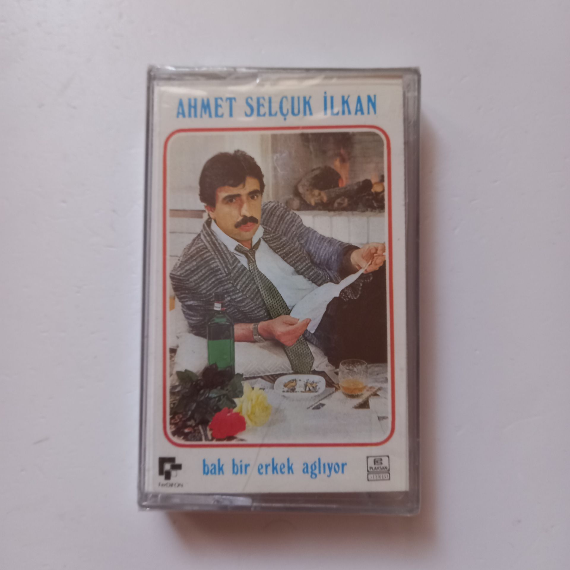 AHMET SELÇUK İNAN - BAK BİR ERKEK AĞLIYOR (1989) - KASET SIFIR