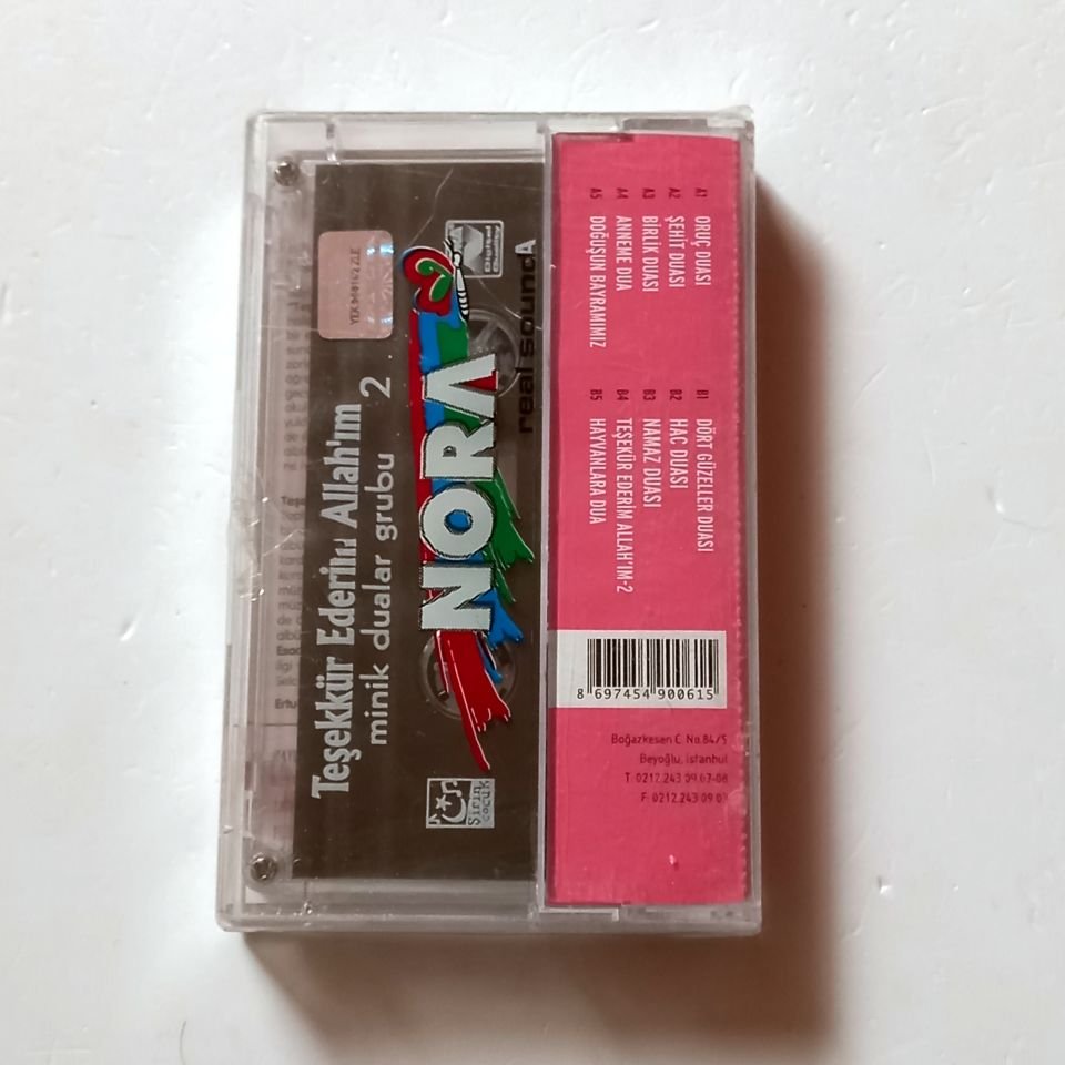 MİNİK DUALAR GRUBU - TEŞEKKÜR EDERİM ALLAH\'IM 2 - KASET SIFIR