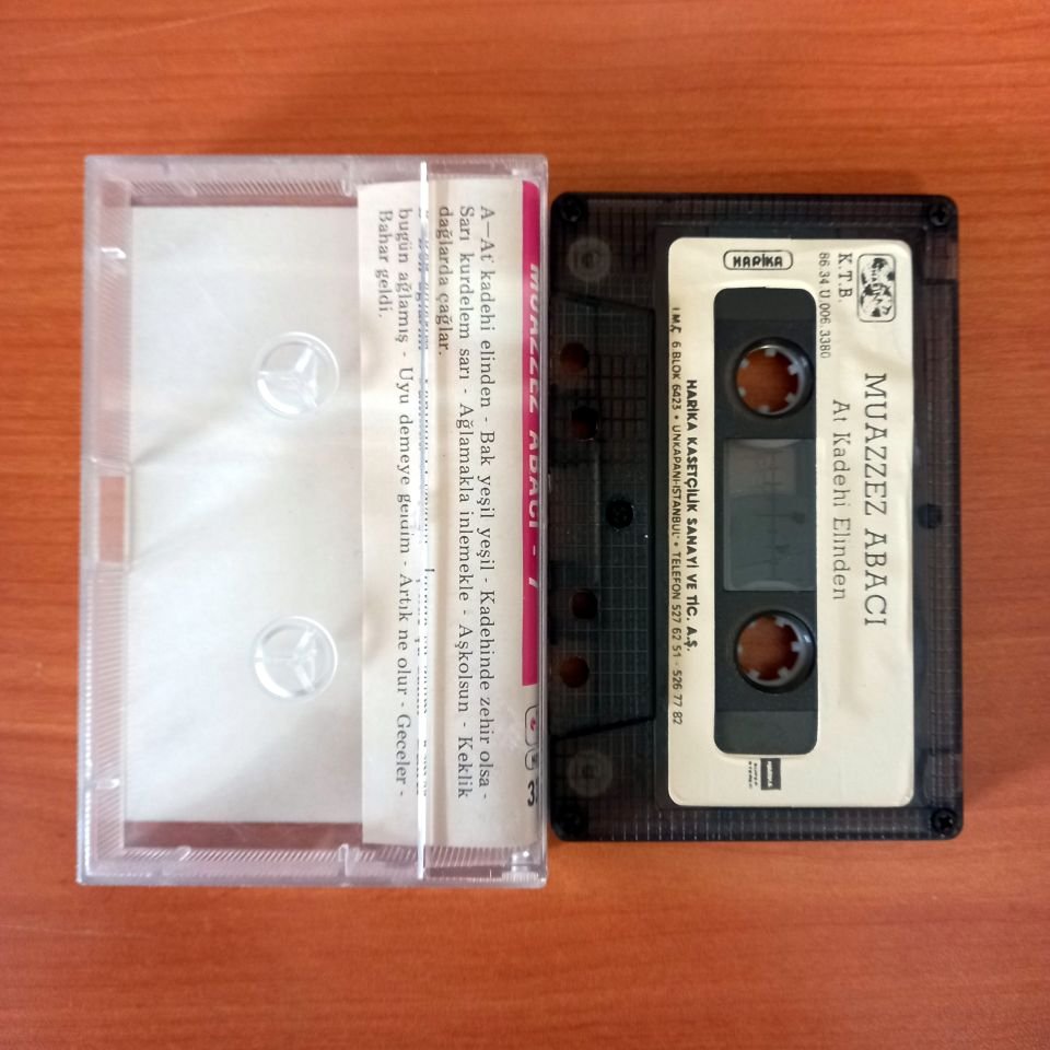 MUAZZEZ ABACI - 7 / AT KADEHİ ELİNDEN (1986) - KASET 2.EL