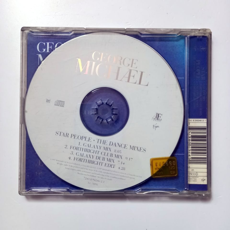 GEORGE MICHAEL – STAR PEOPLE '97 / THE DANCE MIXES (1997) - CD SINGLE 2.EL