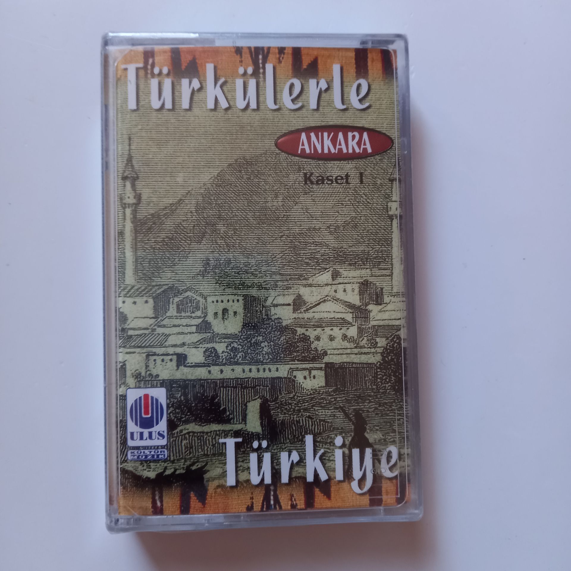 TÜRKÜLERLE TÜRKİYE - ANKARA / KASET 1 (1999) - KASET SIFIR