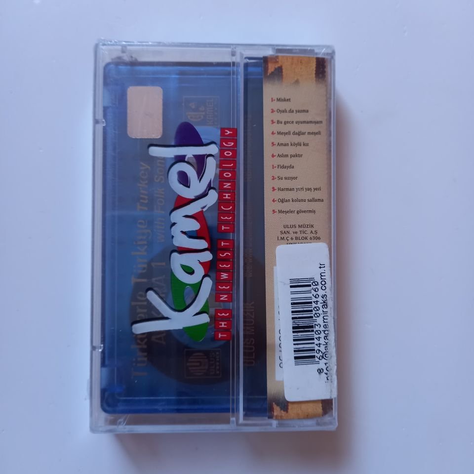 TÜRKÜLERLE TÜRKİYE - ANKARA / KASET 1 (1999) - KASET SIFIR