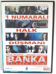 BANKA KELEBEK ETKİSİ - THE BANK - DAVID WENHAM - ANTHONY LAPAGLIA - DVD 2.EL