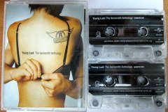 AEROSMITH - YOUNG LUST: THE AEROSMITH ANTOLOGY (2002) DOUBLE CASSETTE MADE IN TURKEY ''USED''