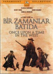 BİR ZAMANLAR BATIDA - ONCE UPON A TIME IN THE WEST - CLAUDIA CARDINALE - HENRY FONDA - CHARLES BRONSON - SERGIO LEONE - DVD 2.EL