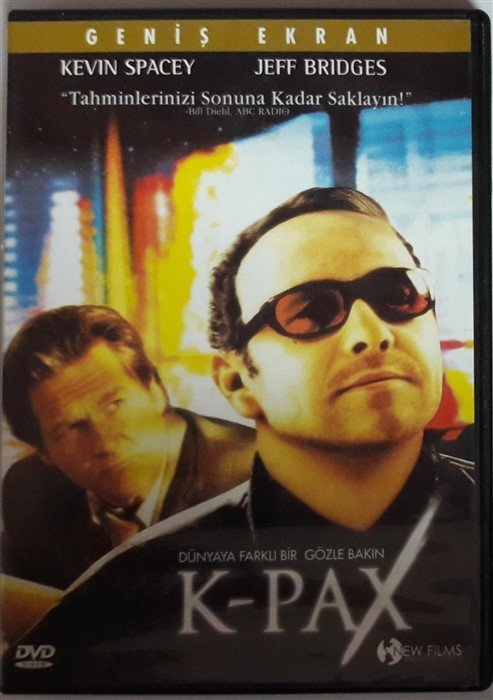 K-PAX - KEVIN SPACEY - JEFF BRIDGES - DVD 2.EL