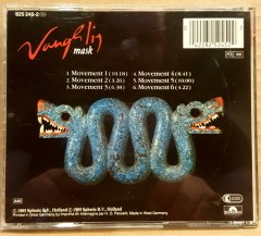 VANGELIS - MASK (1985) - CD MODERN CLASSICAL MADE IN WEST GERMANY 2.EL