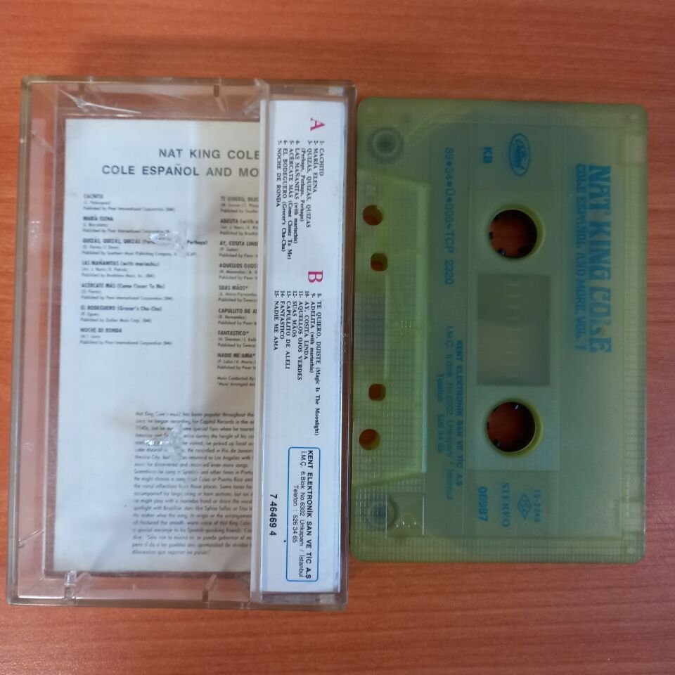 NAT KING COLE - COLE ESPANOL AND MORE, VOL.1 (1988) - KASET 2.EL