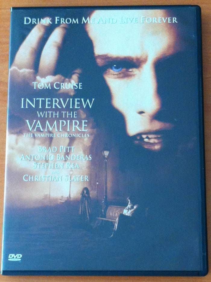 INTERVIEW WITH THE VAMPIRE - VAMPİRLE GÖRÜŞME - TOM CRUISE - BRAD PITT - ANTONIO BANDERAS - DVD 2.EL
