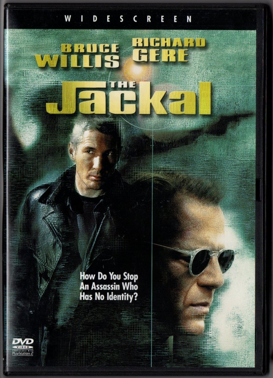 The JACKAL - BRUCE WILLIS - RICHARD GERE - DVD 2.EL