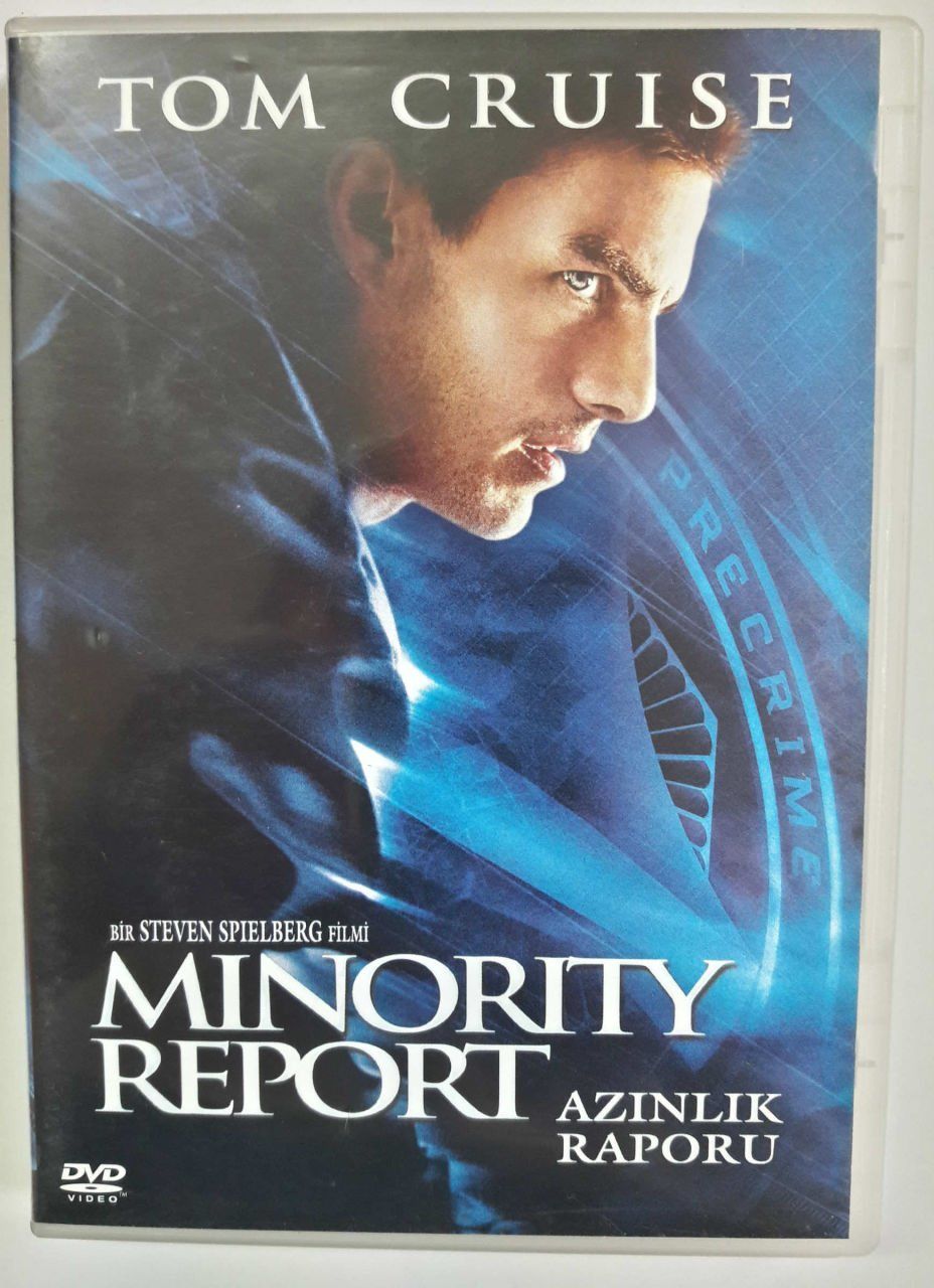 AZINLIK RAPORU - MINORITY REPORT - TOM CRUISE - COLIN FARRELL - STEVEN SPIELBERG - DVD 2.EL