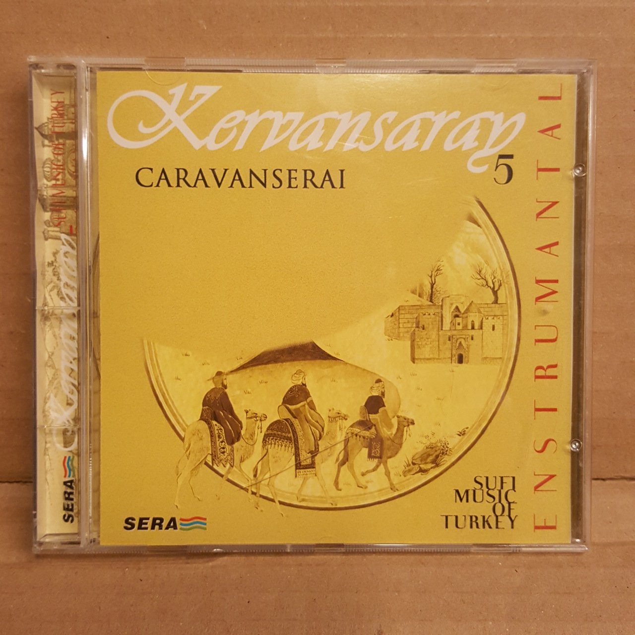 KERVANSARAY - VOLUME 5 ENSTRUMANTEL SUFİ MÜZİK - CD 2.EL