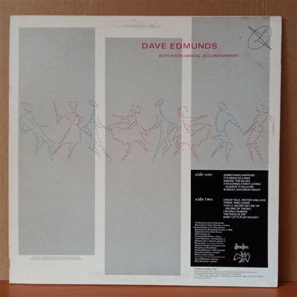 DAVE EDMUNDS – TWANGIN... (1981) - LP 2.EL PLAK