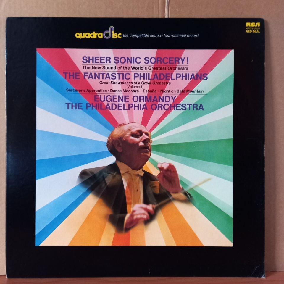 THE FANTASTIC PHILADELPHIANS VOL.1 / EUGENE ORMANDY, THE PHILADELPHIA ORCHESTRA (1972) - LP 2.EL PLAK