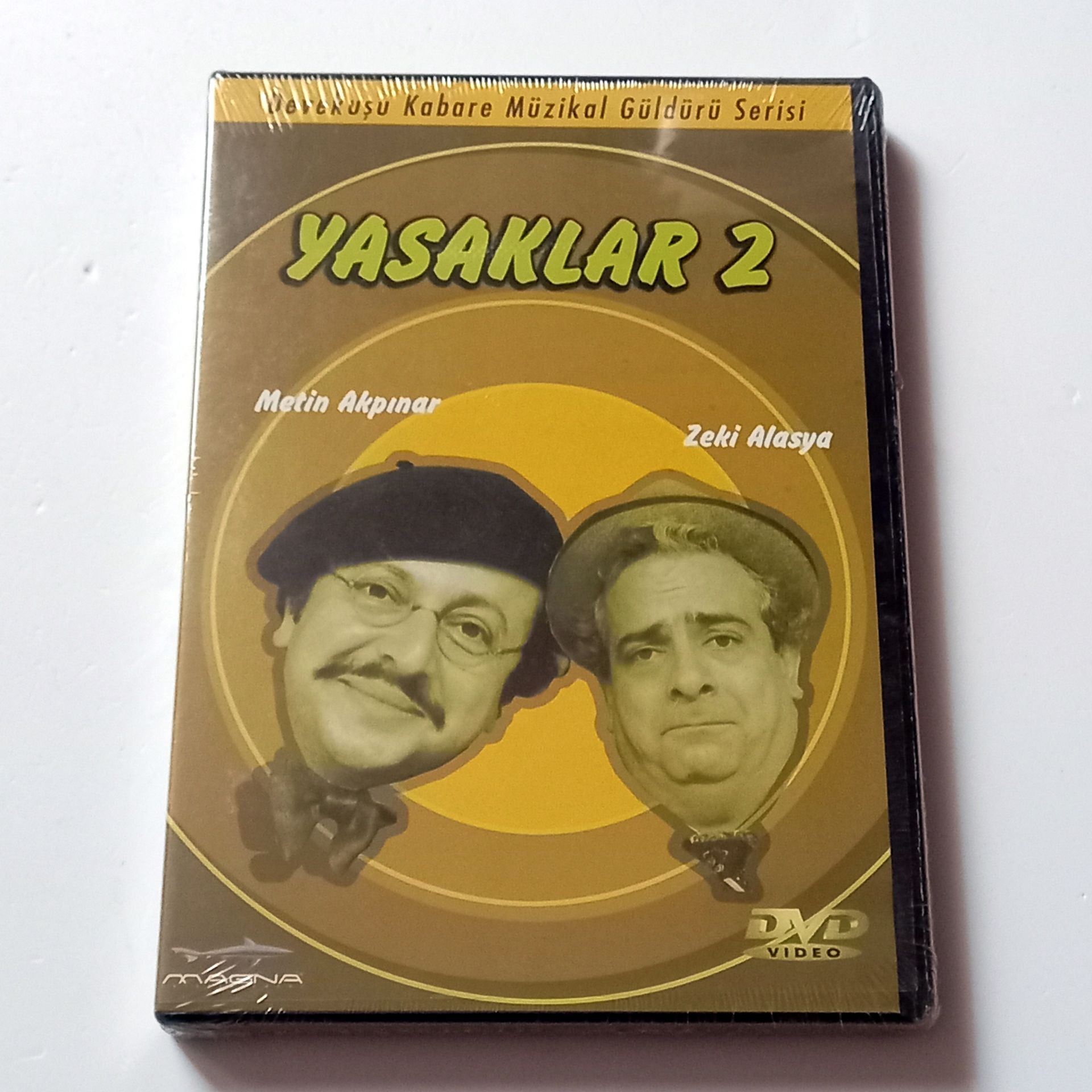 YASAKLAR 2 - DEVEKUŞU KABARE - METİN AKPINAR, ZEKİ ALASYA - DVD AMBALAJINDA SIFIR