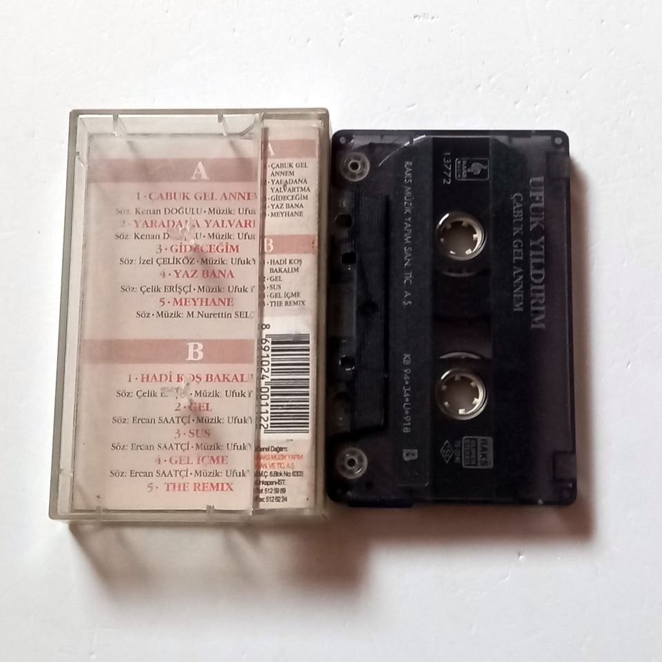 UFUK YILDIRIM - ÇABUK GEL ANNEM (1994) - KASET 2.EL