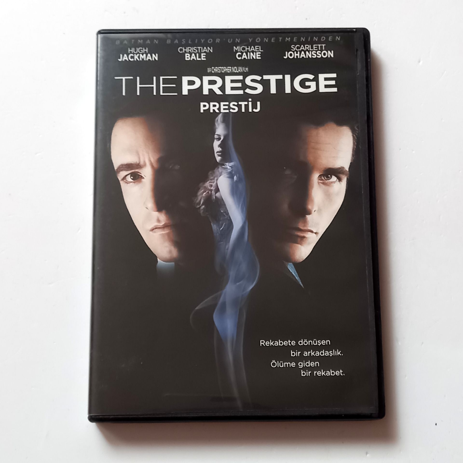 THE PRESTIGE / PRESTIJ - HUGH JACKMAN, CHRISTIAN BALE, MICHAEL CAINE, SCARLETT JOHANSSON - YÖN.: CHRISTOPHER NOLAN - DVD 2.EL