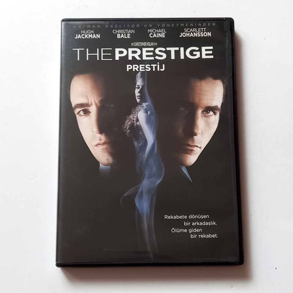 THE PRESTIGE / PRESTIJ - HUGH JACKMAN, CHRISTIAN BALE, MICHAEL CAINE, SCARLETT JOHANSSON - YÖN.: CHRISTOPHER NOLAN - DVD 2.EL