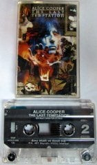 ALICE COOPER - THE LAST TEMPTATION (1994) SONY CASSETTE MADE IN TURKEY ''USED''