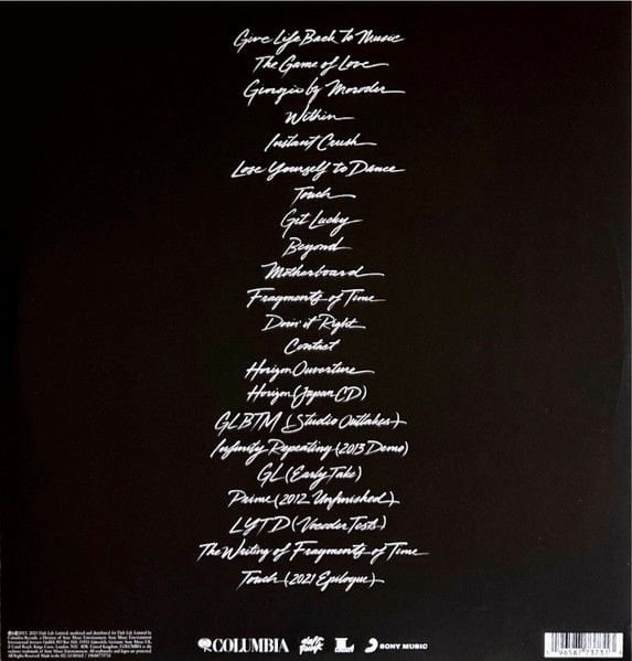 DAFT PUNK - RANDOM ACCESS MEMORIES 10TH ANNIVERSARY EDITION (2023) - 3xLP 180GR SIFIR PLAK