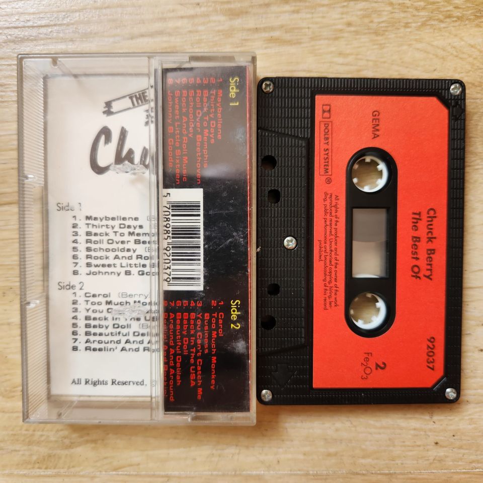 CHUCK BERRY - THE BEST OF (1991) - KASET MADE IN SAUDI ARABIA 2.EL