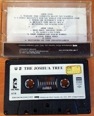 U2 - THE JOSHUA TREE (1988) MMY CASSETTE MADE IN TURKEY ''USED'' PAPER LABEL